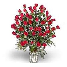 Vase 30 red roses